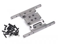 Team Raffee & Co Aluminum Gearbox Mount Gun Metal for...