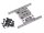 Team Raffee & Co Aluminum Gearbox Mount Gun Metal for Element RC Enduro TRC/1059005GM