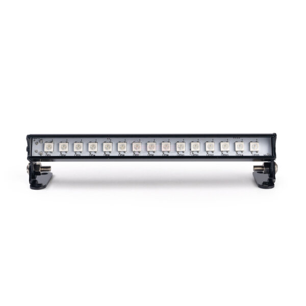 Team Raffee & Co Aluminum Colorful 15 LED Light Bar 12 Mode Lighting -142mm TRC/SG-DD01S