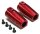 Team Raffee & Co Aluminum Rear Knuckles -1 Pair  Red for Axial Yeti TRC/050302R