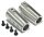Team Raffee & Co Aluminum Rear Knuckles -1 Pair Silver for Axial Yeti TRC/050302S