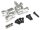 Team Raffee & Co Aluminum Front C-hub (2) Silver for Axial SCX10 II TRC/302286S