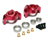 Team Raffee & Co Aluminum Front Knuckle -1 Pair Red...