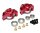 Team Raffee & Co Aluminum Front Knuckle -1 Pair Red for Axial Wraith BRWRT01R