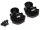 Team Raffee & Co Aluminum Rear Portal Inner Housing (2) Black for Traxxas TRX-4 TRC/302316BK