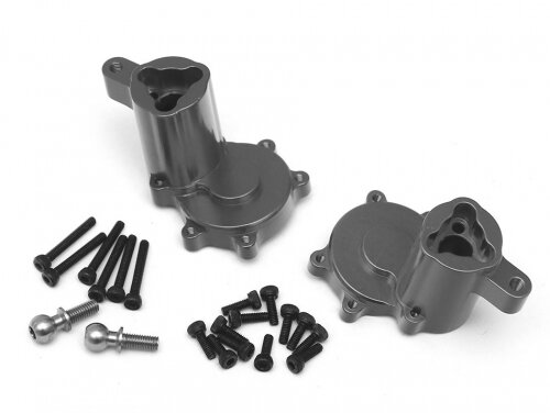Team Raffee & Co Aluminum Rear Outer Portal Housing Gun Metal for Redcat Gen8 Scout II TRC/1053004GM
