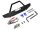 Team Raffee & Co Steel Tough Front Stubby Bumper W/ Hooks and Led Light 1 Set Black for Axial SCX10 TRC/302245BK