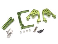 Team Raffee & Co Aluminum Front Shock Mount Green for...