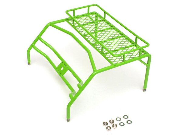 Team Raffee & Co Roof Luggage Rack For 1/10 AMG 6x6 Truck  Green TRC/G63002G