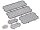 Team Raffee & Co Stainless Steel Side Window Mesh Guard Protective Net 1 Set for Traxxas TRX-4 TRC/302320