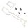 Team Raffee & Co Aluminum Upper Deck - 1 Pc Silver for Traxxas LaTrax Teton BRTE005S