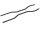 Team Raffee & Co Steel Chassis Rail Set for SCX10 (2pcs) for Axial SCX10 BRQ90321