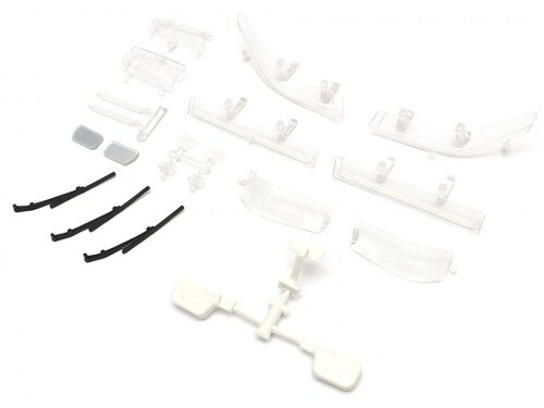 Team Raffee & Co Replacement Body Accessories For TRC/302243 LC80 Hard Body for Axial SCX10 TRC/302243A