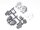 Team Raffee & Co Chrome Accessories Parts Tree Q for TRC D110/D90 Defender Hard Body TRC/302488