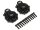 Team Raffee & Co Aluminum Rear Portal Drive Axle Mount (2) Black for Traxxas TRX-4 TRC/302304BK
