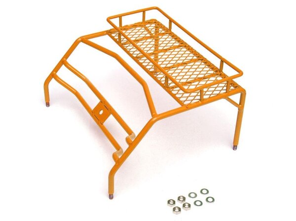 Team Raffee & Co Roof Luggage Rack For 1/10 AMG 6x6 Truck  Orange TRC/G63002OR