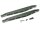 Team Raffee & Co Aluminum Rear Lower Links (2) Gun Metal for Axial Yeti XL TRC/663002GM