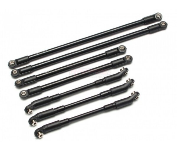 Team Raffee & Co Aluminum Link Set (7) for Defender D110 Chassis for TRC-D110 TRC/302264