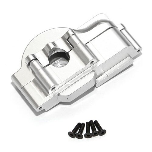 Team Raffee & Co Aluminum Clutch Case - 1 Pc Silver for Traxxas LaTrax Teton BRTE009S