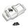 Team Raffee & Co Aluminum Clutch Case - 1 Pc Silver for Traxxas LaTrax Teton BRTE009S