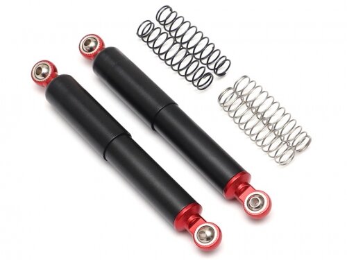 Team Raffee & Co Realistic Aluminum Internal Shocks Set 95mm Black TRC/302390-95MMR