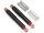 Team Raffee & Co Realistic Aluminum Internal Shocks Set 95mm Black TRC/302390-95MMR