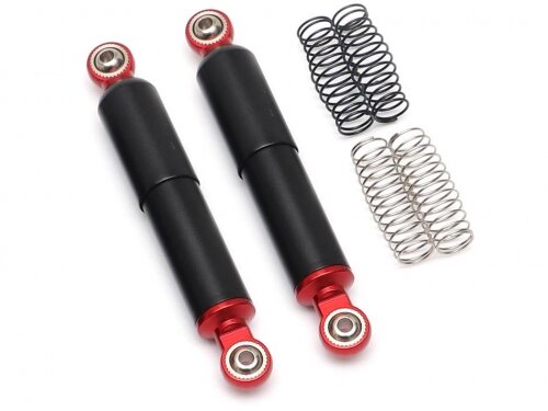 Team Raffee & Co Realistic Aluminum Internal Shocks Set 75MM Black TRC/302390-75MMR