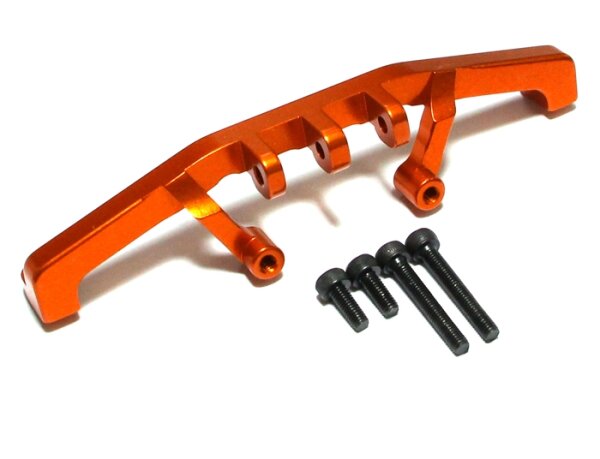 Team Raffee & Co Aluminum Rear Upper Link Mount Bracket Orange for Axial SCX10 TRC/SCX32OR