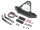 Team Raffee & Co CNC Aluminum Rubicon Front Bumper with LED Black for Axial SCX10 TRC/302529BK