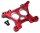 Team Raffee & Co Aluminum Front Shock Tower -1 Pc Red for Traxxas Slash 4x4 BRTSH06R