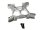 Team Raffee & Co Aluminum Front Shock Tower -1 Pc Silver for Traxxas Slash 4x4 BRTSH06S