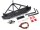 Team Raffee & Co Steel Tough Rear Bumper W/ Shackles Led Light & Spare Tire Mount Black for Axial SCX10 TRC/302248BK