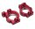 Team Raffee & Co Aluminum Front C Hub -1 Pair Red for Axial Yeti TRC/050303R