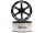 Team Raffee & Co Gemini 1.9 High Mass Beadlock Aluminum Wheels Spoke-6 (2) Black BRW760932EBK