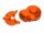 Team Raffee & Co Aluminium Clutch Box & Cover Orange for Axial SCX10 TRC/SCX06OR