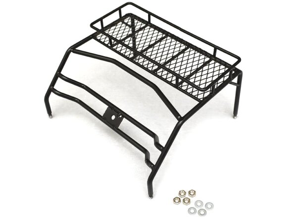 Team Raffee & Co Roof Luggage Rack For 1/10 AMG 6x6 Truck Black TRC/G63002BK