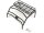 Team Raffee & Co Roof Luggage Rack For 1/10 AMG 6x6 Truck Black TRC/G63002BK