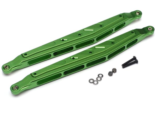 Team Raffee & Co Alumium  Rear Lower Links Set (2) Green for Axial Yeti XL TRC/663004G