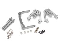 Team Raffee & Co Aluminum Front Shock Mount Silver...
