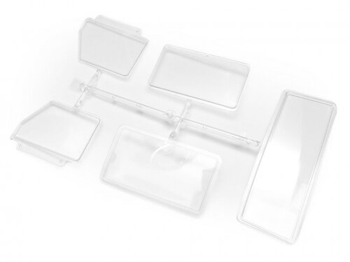 Team Raffee & Co Windows Set E Part for TRC Benz G-Class Hard Body TRC/302523