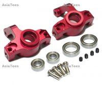 Team Raffee & Co Aluminum Front Knuckles -1 Pair Red...