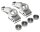 Team Raffee & Co Aluminum Rear Knuckles - 1 Pair Silver for Traxxas Slash 4x4 BRTSH02S
