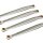 Team Raffee & Co Aluminum Chassis Linkage - 4 Pcs Silver for Axial Wraith BRWRT06S