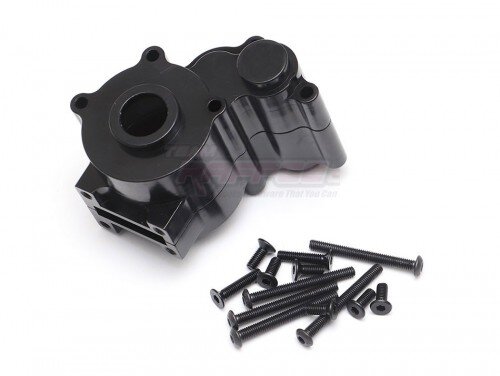 Team Raffee & Co Aluminum Gearbox Set Black for Element RC Enduro TRC/1059003BK