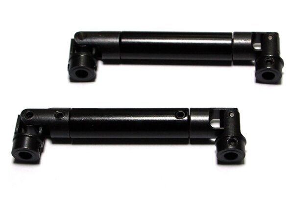 Team Raffee & Co Center Drive Shaft Black for Axial SCX10 TRC/SCX13BK