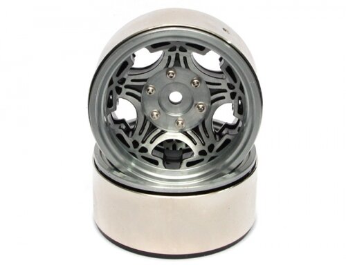 Team Raffee & Co EVO 1.9 High Mass Beadlock Aluminum Wheels Devil-5 (2) BRW760909