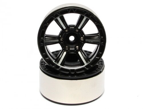 Team Raffee & Co EVO 1.9 High Mass Beadlock Aluminum Wheels Splite-6 (2) BRW760923