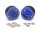 Team Raffee & Co Gravity 1.9 Beadlock 10 Hole Wheels (2)  Blue BRW770106B
