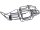 Team Raffee & Co Steel Roll Cage for Axial SCX10 with High Stinger Bumper Black for Axial SCX10 BRQ90271BK