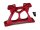 Team Raffee & Co Aluminum Rear Shock Tower -1 Pc Red for Traxxas Slash 4x4 BRTSH07R